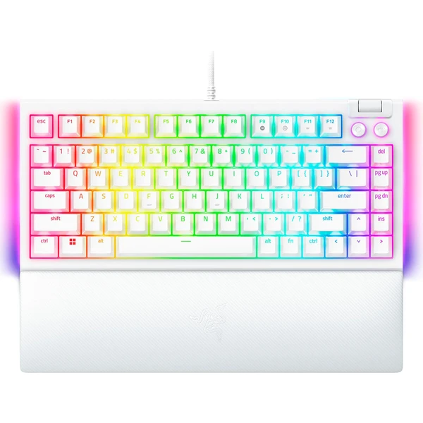Razer BlackWidow V4 75% herná klávesnica (US) biela - Klávesnice - Hlavný obrázok