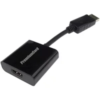 PremiumCord DisplayPort/HDMI redukcia 0,15m čierna - Káble a redukcie