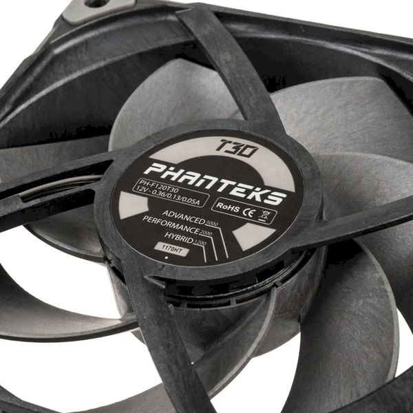 PHANTEKS T30 PWM 120mm čierny - Ventilátory pre PC - Obrázok I8SC000J01