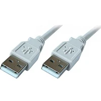 PremiumCord USB-A/USB-A kábel 2m sivý - Káble a redukcie