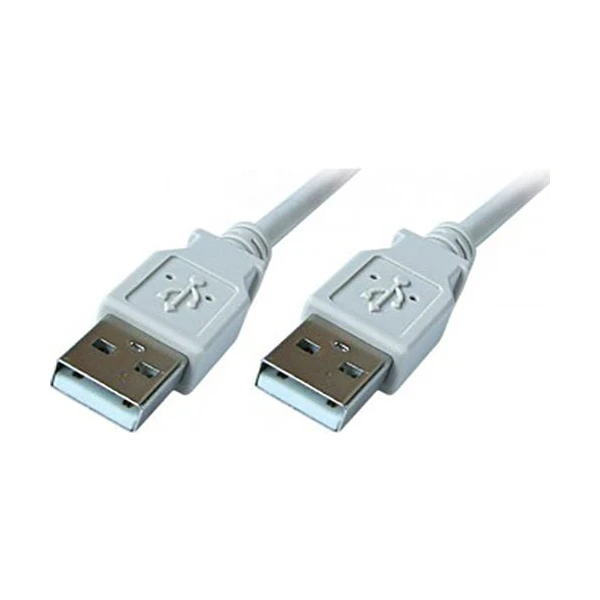 PremiumCord USB-A/USB-A kábel 2m sivý - Káble a redukcie - Hlavný obrázok