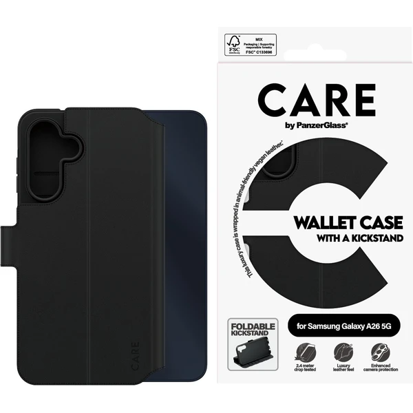 PanzerGlass® CARE púzdro Samsung Galaxy A26 5G Wallet Kickstand - Puzdra - Obrázok I8UC000K01