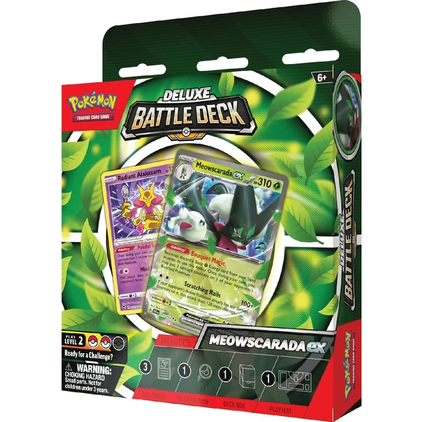Pokémon TCG: Deluxe Battle Deck - Meowscarada ex & Quaquaval ex - Pokémon karty - Obrázok I938000601
