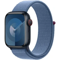 Apple Watch 41/40/38mm ľadovo modrý prevliekací športový remienok - Remienky