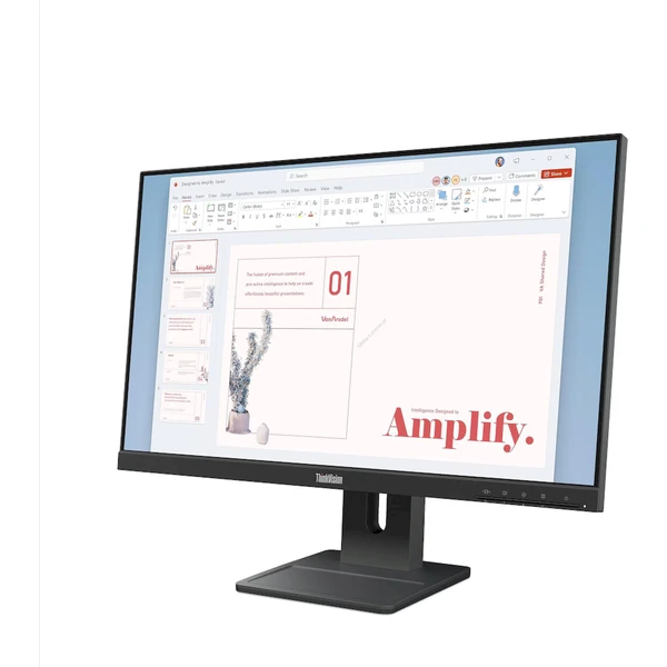 Lenovo ThinkVision E24-40 monitor 23,8" - Monitory - Obrázok I9OI000K01