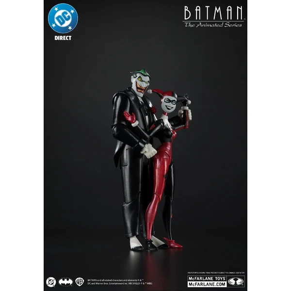 Akčné figúrky McFarlane Toys Batman: The Animated Series - Harley Quinn and Joker (Gold Label) - Figúrky - Obrázok I9YM000K01