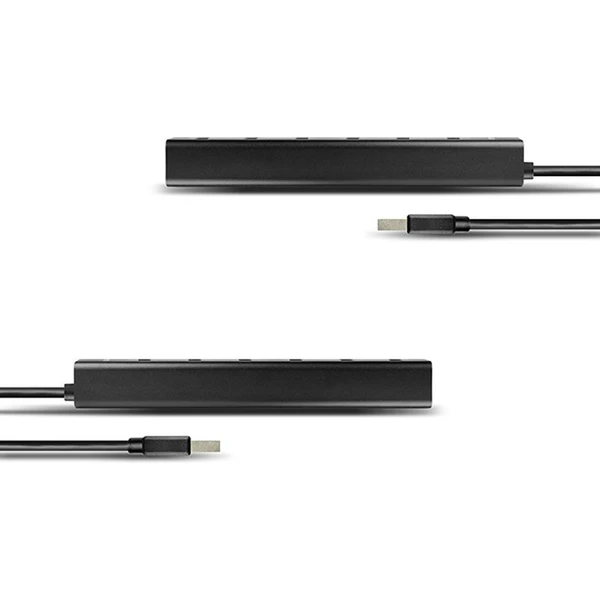 AXAGON HUESA7BP 7x USB3.0 ALU  - USB huby - Obrázok IA7HF00101