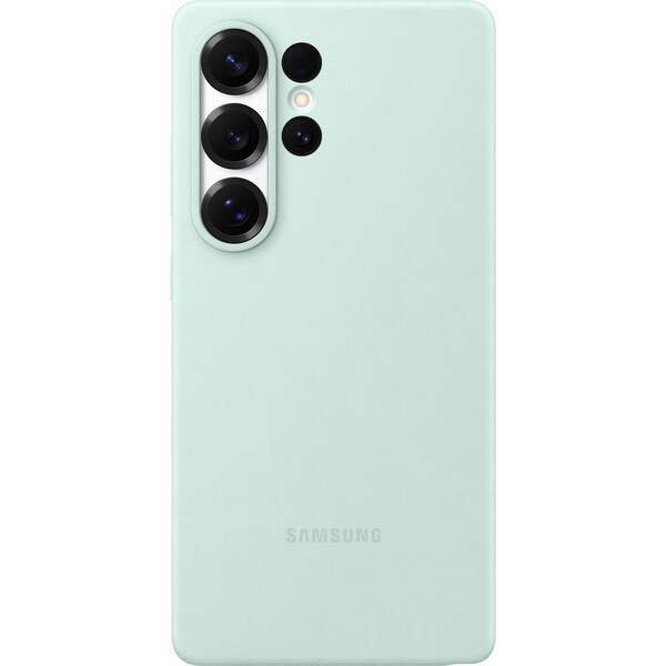 E-shop Samsung Silicone Case silikónový kryt Galaxy S25 Ultra mentolovo zelený