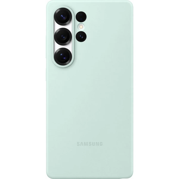 Samsung Silicone Case silikónový kryt Galaxy S25 Ultra mentolovo zelený - Puzdra - Hlavný obrázok
