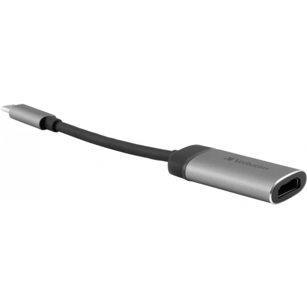 Verbatim USB-C/HDMI redukcia 4K 0,1m sivá - Káble a redukcie - Hlavný obrázok