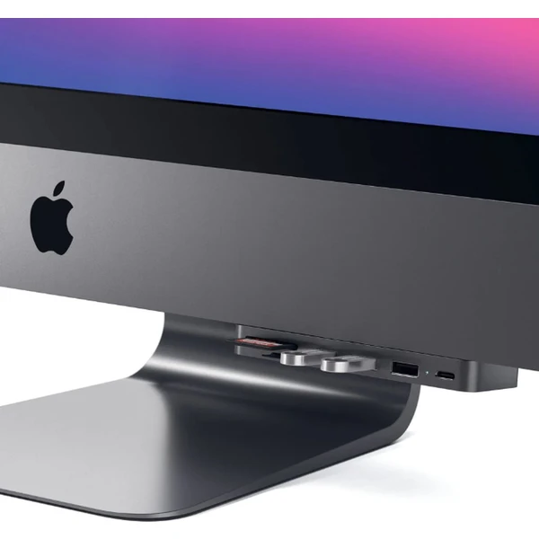 Satechi Aluminum USB-C PRO Hub (3x USB 3.0, MicroSD) vesmírne šedý - USB huby - Obrázok IAS1000701