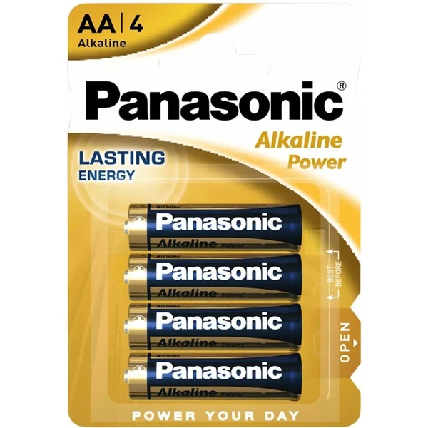 Panasonic Alkaline Power AA alkalická batéria LR06 (4ks) - Batérie - Hlavný obrázok