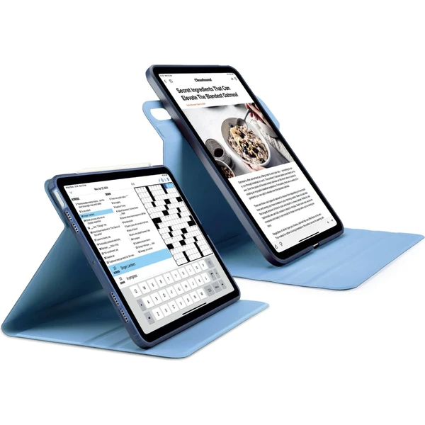 Pipetto Origami No5 Rotating Folio púzdro iPad 11" (2025)/10.9" (2022) tmavomodré - Puzdra - Obrázok IB4Q000K01