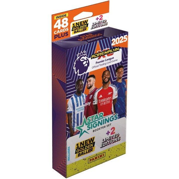 Futbalové karty PANINI Premier League 2024/2025 - Adrenalyn Star Signings