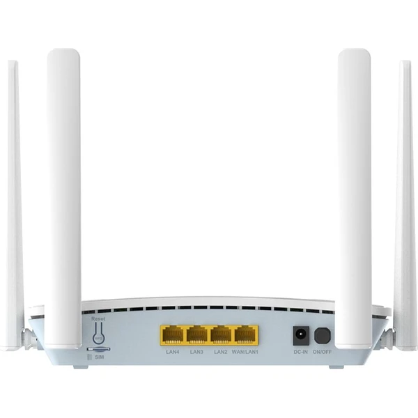 D-Link 4G LTE AX1500 Wi-Fi 6 biely router - Wi-Fi routery - Obrázok IBLL000K01