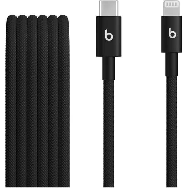 Apple Beats USB-C/Lightning napájací kábel 1,5 m sýto čierny - Káble a redukcie - Hlavný obrázok