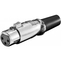 PremiumCord XLR mikrofónny konektor 3-piny F - Konektory