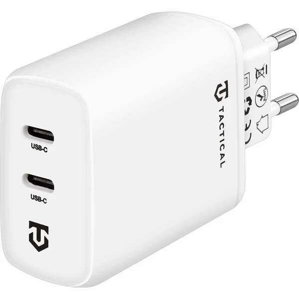 Tactical Base Plug Dual sieťová nabíjačka (40W) biela - Nabíjačky - Obrázok IBU0000P01