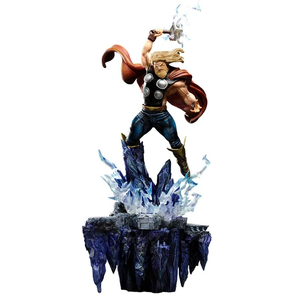 Soška Iron Studios Marvel: Infinity Gauntlet Diorama - Thor Deluxe BDS Art Scale 1/10 - Sochy a sošky - Obrázok IBX1000N01