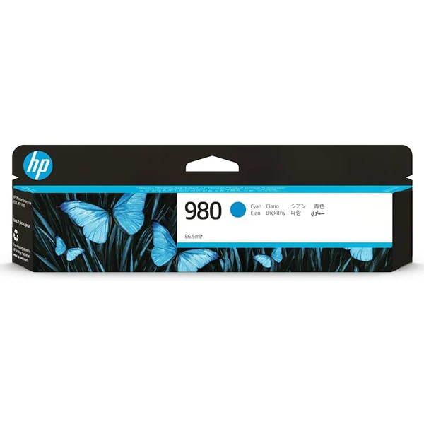 HP D8J07A č. 980A Azúrová originálna - Cartridge - Hlavný obrázok
