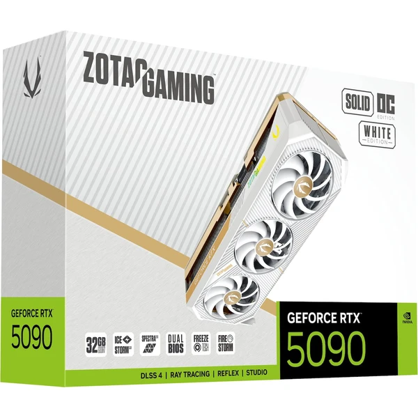 ZOTAC NVIDIA GeForce RTX 5090 SOLID OC White - Grafické karty - Obrázok ICLI000K01