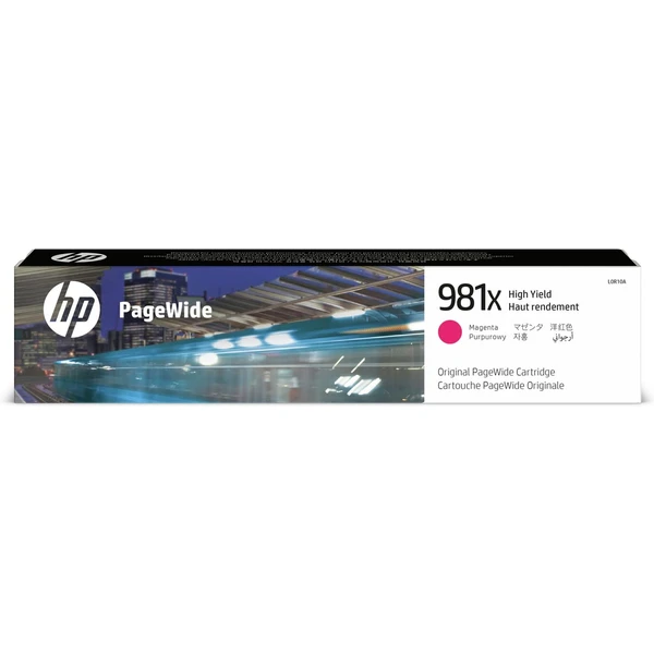 HP L0R10A č. 981X Purpurová originálna - Cartridge - Hlavný obrázok