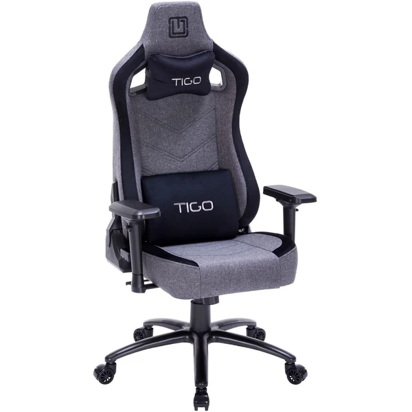 TIGO Raider herná stolička šedočierna - Stoličky - Obrázok IDMF000K01