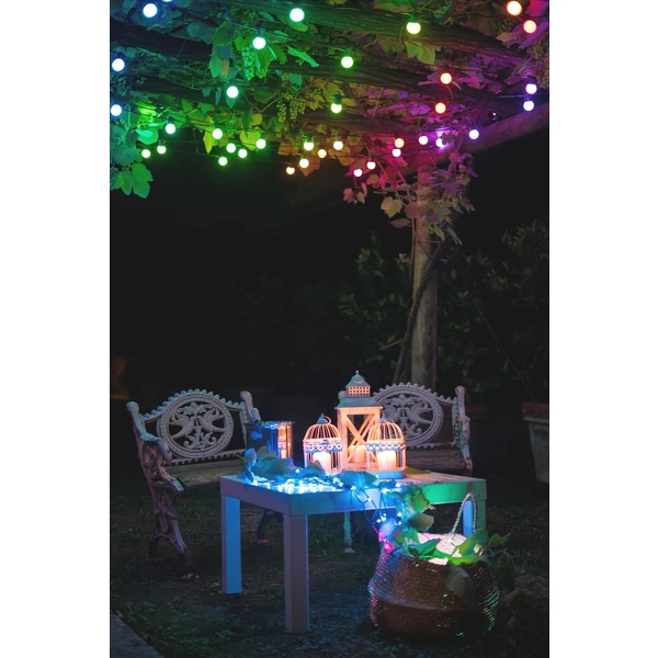 Twinkly Festoon Multi-Color 20 ks chytré žiarovky G45 10m - Svietidlá - Obrázok IDTD300301