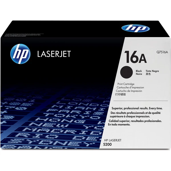 HP Q7516A č. 16A Čierna originálna - Tonery - Hlavný obrázok