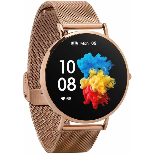 Garett Smartwatch Verona zlatá, oceľ - Inteligentné hodinky - Obrázok IEEM300401