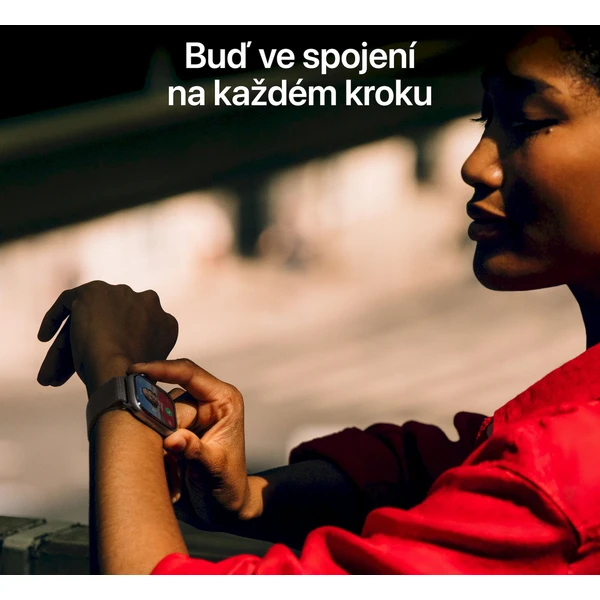 Apple Watch Series 11 Cellular (46mm) Strieborný hliník s hmlovo fialovým športovým remienkom S/M - Inteligentné hodinky - Obrázok IEQH000K01