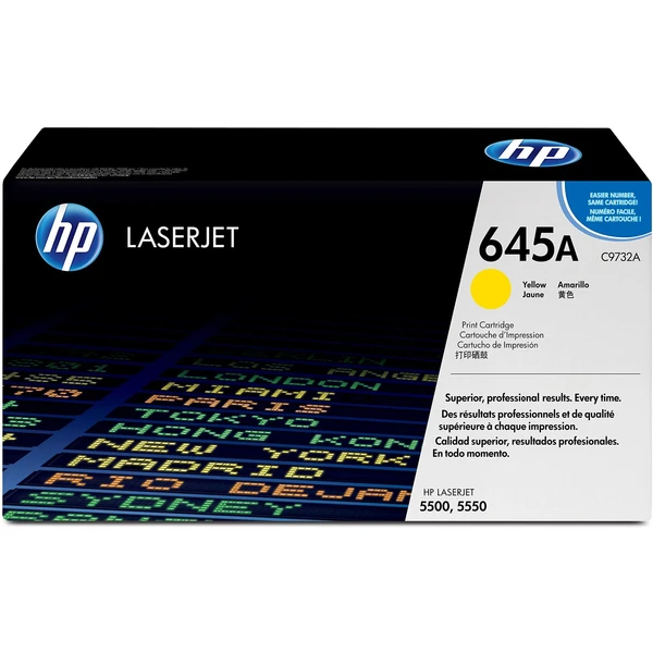 HP C9732A č. 645A Žltá originálna - Tonery - Hlavný obrázok