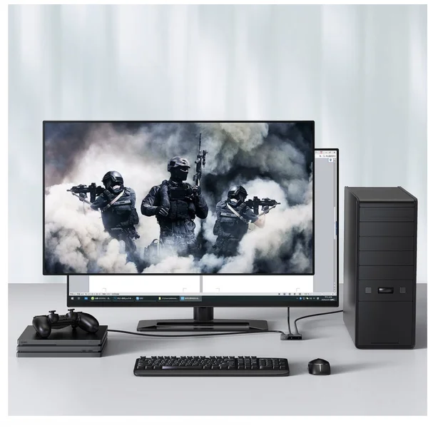 Baseus Matrix HDMI Splitter vesmírne šedý - Redukcie - Obrázok IF4HF00101