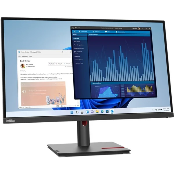 Lenovo ThinkVision T27p-30 monitor 27" - Monitory - Obrázok IF89700301