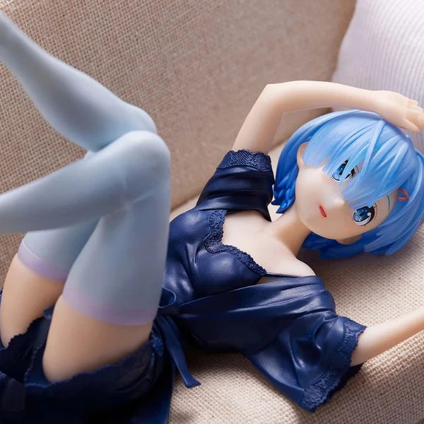 Soška Bandai Banpresto - Re:Zero: Starting Life v novom svete - Rem Dressing (Relax Time) 10 cm - Sochy a sošky - Obrázok IFNB000N01