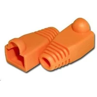 PremiumCord Kryt konektora RJ45 - oranžová - Konektory