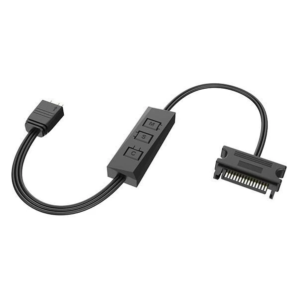 Akasa Vegas Controller Mate, 3-pin aRGB controller cable - Chladiče - Hlavný obrázok
