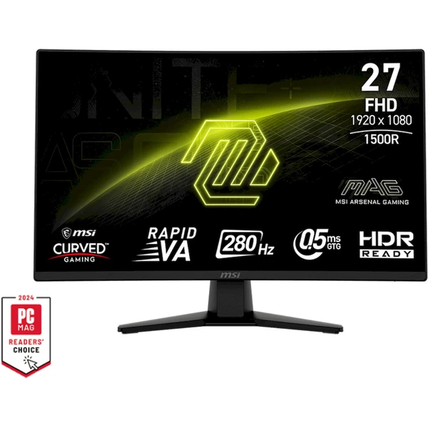 MSI MAG 274CXF herný monitor 27' - Monitory - Hlavný obrázok