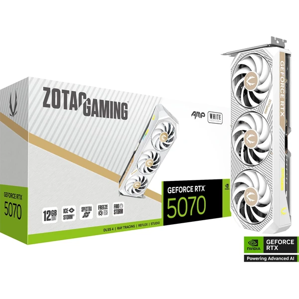 ZOTAC NVIDIA GeForce RTX 5070 AMP White - Grafické karty - Obrázok IGLI000K01