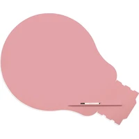 Rocada Skin Shape Idea 6461-3015 magnetická tabuľa svetlá ružová RAL 3015 - Magnetické tabule