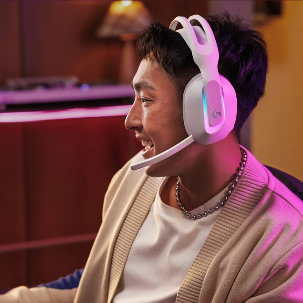 Logitech G522 LIGHTSPEED bezdrôtové herné slúchadlá biela - Slúchadlá - Obrázok IGRF000L01