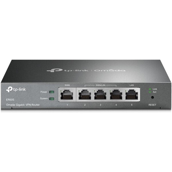 E-shop TP-Link ER605 smerovač čierny