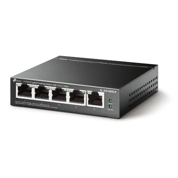 TP-LINK TL-SG1005LP prepínač - Switche - Obrázok IGY7300401