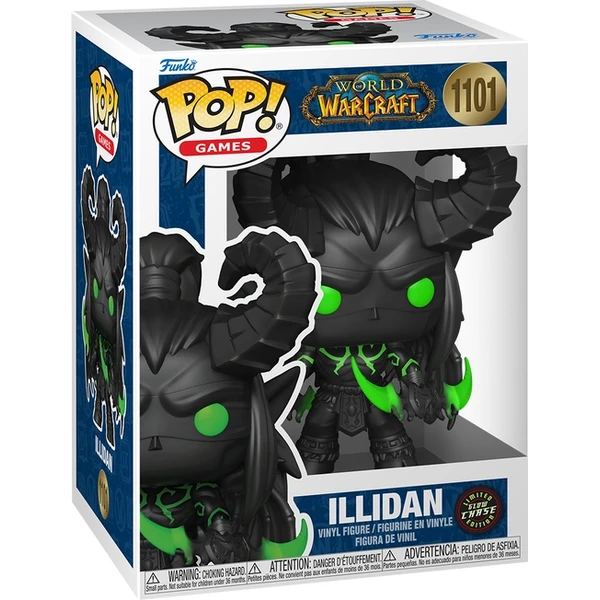 Funko POP! #1101 Games: World of Warcraft - Illidan (šanca na Chase) - Funko POP! - Obrázok IH4J000K01
