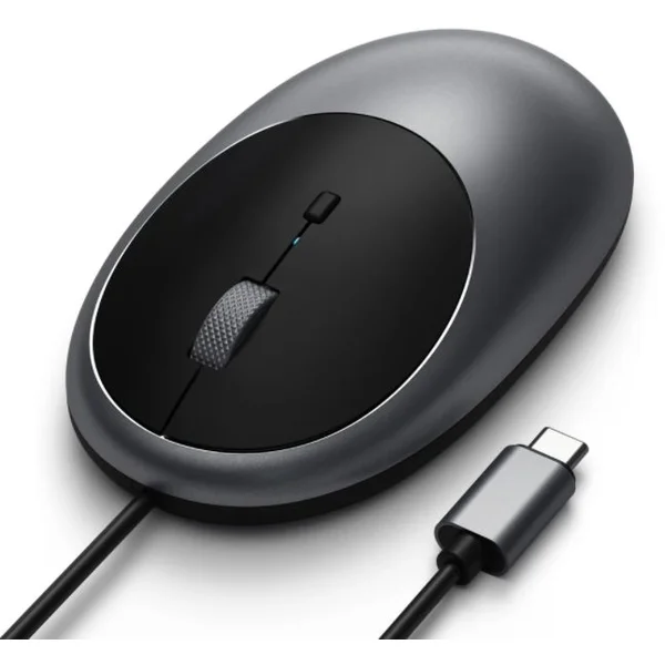 Satechi C1 USB-C drôtová myš vesmírne šedá - Myši - Obrázok IH6NF00101