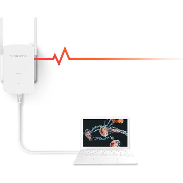 Mercusys MP510 Powerline + WiFi sada - Powerline - Obrázok IHR7300401
