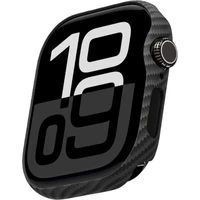 Pitaka Air case ochranný kryt Apple Watch Series 10 (46 mm) čierny/sivý - Puzdra