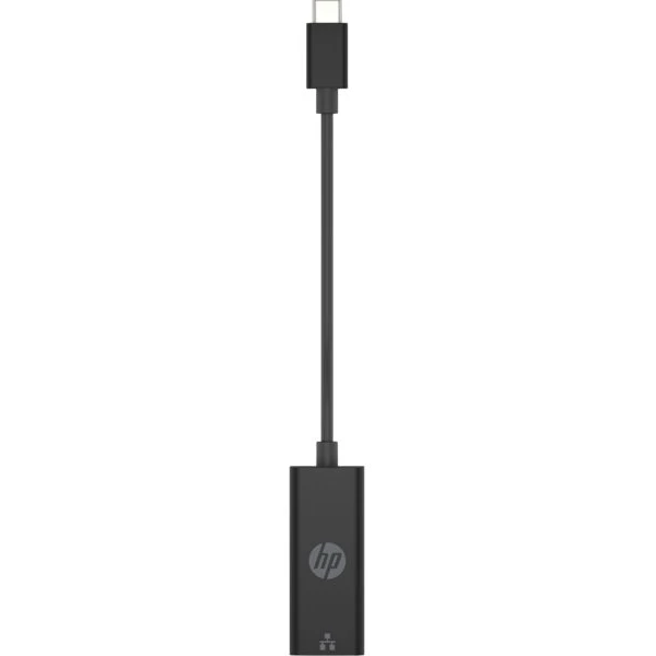 HP USB-C/RJ45 redukcia čierna - Káble a redukcie - Obrázok IIAH100501