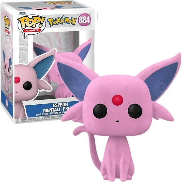Funko POP! #884 Games: Pokémon- Espeon (Flocked) - Funko POP! - Hlavný obrázok