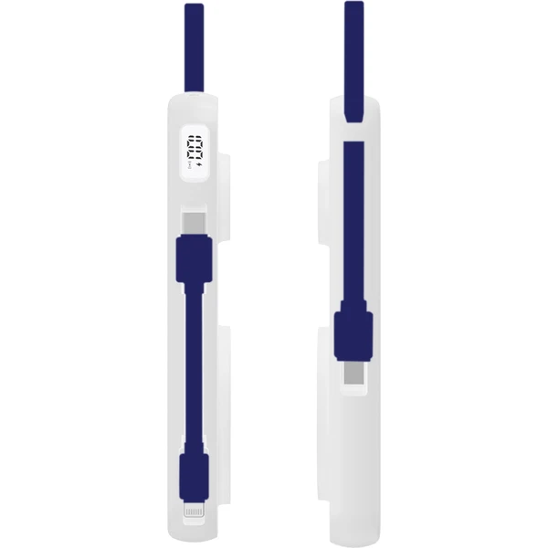 3mk PastelUp Powerbanka 10000 mAh 22.5W USB biela - Powerbanky - Obrázok IIPA000L01